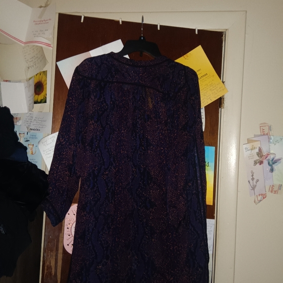 REBECCA TAYLOR Python Print Tunic Blouse/Dress - Picture 10 of 13